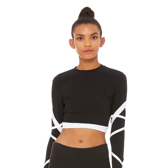 alo bandage long sleeve top